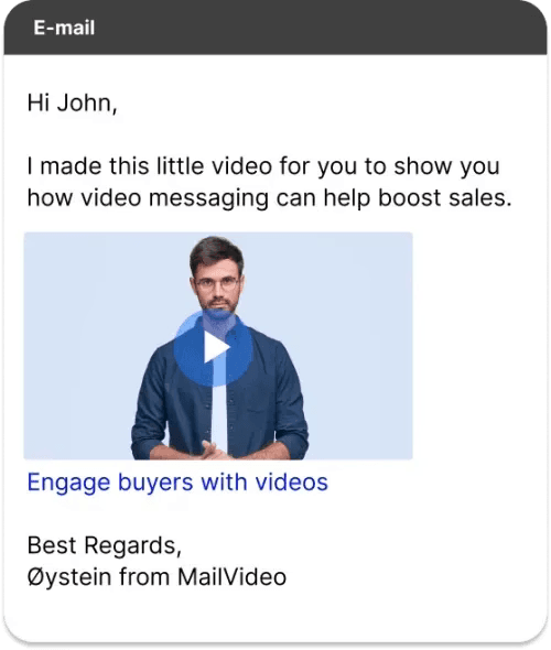 Email Preview - How videos appear in email clients